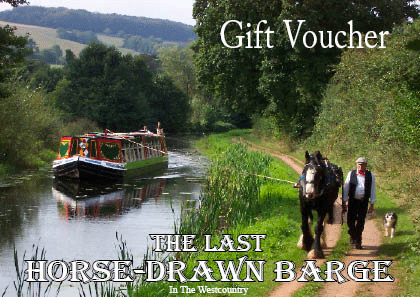Tiverton Canal Gift Voucher EXAMPLE