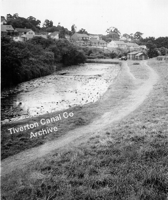 A view of the end of the Tiverton basin in <strong>1963